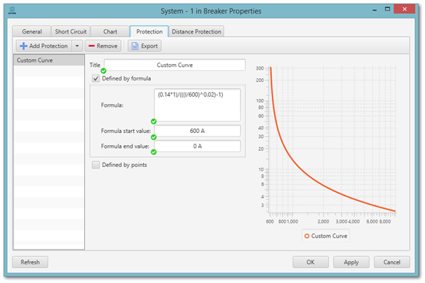 10.15. Configuring the custom curve protection